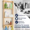 CASARIA® Závěsná sprchová polička 3 police 3 háčky Náhled obrázku produktu 7