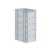SuperSparSet 5x Eurobox NextGen Grip mit Scharnierdeckel Produktbild-Vorschau 5