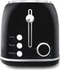 A black retro-style toaster with silver accents. Anteprima dell’immagine prodotto