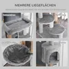 PawHut Katzen Kratzbaum 120 cm Katzenbaum mit Korb, Produktbild-Vorschau 4