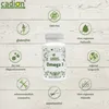 Cadion Omega 3 - Fischöl - Kapseln I 60 Softgelkapseln I Produktbild-Vorschau 2