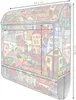 banjado Design Briefkasten Stahl silber mit Zeitungsfach Produktbild-Vorschau 2
