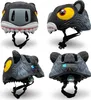 Fahrradhelm für Kinder | Schwarzer Panther | Crazy Safety | Produktbild-Vorschau 2