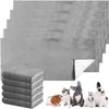 balenie 10 nepremokavých prikrývok pre morčatá sivé 13 x 30 Náhľad obrázku produktu 1