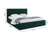 Interbeds Polsterbett 160x200cm Bett Doppelbett mit Produktbild-Vorschau 3