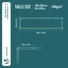 VOUNOT® Plachta 1,5 x 6 m, 240 g/m², voděodolná plachta na Náhled obrázku produktu 3
