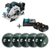 Makita Akku-Handkreissäge 18V DHS680 Komplettset mit 2x 5,0 Produktbild-Vorschau 1