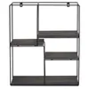 Scaffale a muro HWC-K76, Scaffale pensile Scaffale Anteprima dell’immagine prodotto 4
