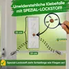 An advertisement for an insect trap with text and graphics illustrating its function. Produktbild-Vorschau