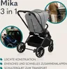 Lionelo Mika 3in1 Set Kinderwagen, Babywanne, Babyschale. Produktbild-Vorschau 5