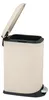 WENKO Treteimer Mod. Design 12 L, Easy-Close, Creme, mit Produktbild-Vorschau 12