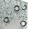 ABAKUHAUS Garten Ösenvorhang, Olive Branches mit Blättern Produktbild-Vorschau 2