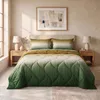 Sleep Comfy Sommerbettdecke 135x200 cm Grün mit Kissenbezug Produktbild-Vorschau 1