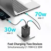 Acer HP.DSCAB.019 Acer Charger  100w 2 x USB-C + 1x USB-A Productafbeelding-voorbeeld 6