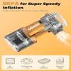 Qunature 3 in 1 Leicht Mini Elektrische Luftpumpe 1500mAh Produktbild-Vorschau 4