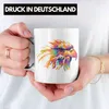 Trendation - Adler Polygon Tasse Geschenk Adler-Fans Bunt Produktbild-Vorschau 2