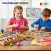 Joya Creative XXL Bastelkoffer für Kinder – Komplettes Produktbild-Vorschau 5