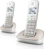Schnurloses Telefon Duo XL490 in Weiß und Grau Produktbild-Vorschau 1