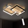 ZMH LED stropní svítidlo černé Stropní svítidla Stmívatelné Náhled obrázku produktu 1
