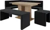 Eckbank AKIKO mit Tisch und B nken 168x128 links - Produktbild-Vorschau 1