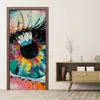 Türposter 90x200 cm Türaufkleber Türtapete Türfolie Produktbild-Vorschau 3
