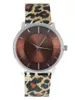 Damen Armbanduhr Leo Leopard animal print Edelstahl Produktbild-Vorschau 7