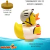 Badeente Radrennfahrer weiß Vinyl 8 cm Produktbild-Vorschau 12