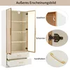 Flieks Badezimmerschrank mit Lichtleiste, 170cm hoch, Produktbild-Vorschau 5