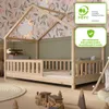 Crazy Pine Hausbett 90x200 cm – Kinderbett aus Naturholz – Produktbild-Vorschau 7