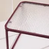 sweeek - Satztische aus Metall und geriffeltem Glas - Produktbild-Vorschau 5