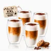 4x Latte Macchiato Gläser doppelwandig 450ml Cappuccino Produktbild-Vorschau 1