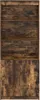 vidaXL Credenza rovere fumé 70x35x180 cm materiale a base Anteprima dell’immagine prodotto 6