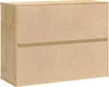 Szafkowy SKI Miodowy Brąz 80 x 32 x 60 cm Lite drewno Podgląd zdjęcia produktu 8