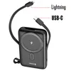 Swissten Powerbank 10000 mAh MagSafe kabel USB-C Lightning Podgląd zdjęcia produktu 6
