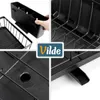 Vilde | Geschirr Abtropfständer Mit Auffangschale - Schwarz Produktbild-Vorschau 5
