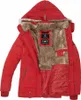 Marikoo Damen Winterjacke Steppjacke Kurz Parka Jacke Produktbild-Vorschau 2