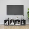 vidaXL TV-Schränke 4 Stk. Betongrau 37x35x37 cm Produktbild-Vorschau 2