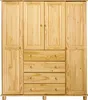 Möbilia Kleiderschrank | mit 4 Türen, 4 Schubladen | Produktbild-Vorschau 1