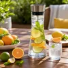 Dzbanek Szklany na Wodę z Wskaźnikiem Nalewania Podgląd zdjęcia produktu 6