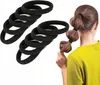 Fascette per capelli - Resistenti - Nero - Per la coda di Anteprima dell’immagine prodotto 5