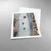 Poster - Poster ohne Rahmen - Surrealismus Flug Luftballons Produktbild-Vorschau 3