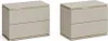 Nachttisch Vicco Linette Cashmere 2er Set, Model 58300 Produktbild-Vorschau 1