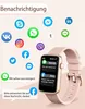 Smartwatch Fur Damen mit Menstruationszyklus Pulsmesser Produktbild-Vorschau 7