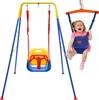 Izrielar 4in1 Altalena per bambini con telaio – Altalena e Anteprima dell’immagine prodotto 13