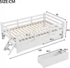 Flieks Kinder Hochbett 90x200cm mit 2 Schubladen, Produktbild-Vorschau 7
