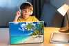 MuchoWow® Laptop Aufkleber Sticker Cover Strand - Meer - Produktbild-Vorschau 3