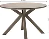 Dehner Gartentisch Marseille, runder Dining-Tisch, bis zu 4 Produktbild-Vorschau 5