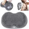 Silikon Matte Badematte, Fußbürste Dusche Fußmassagegerät, Produktbild-Vorschau 1