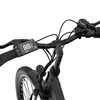 Close-up view of the handlebars and display of an electric bicycle. Voir les images du produit
