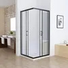 LISA Duschkabine Eckeinstieg 90x90x185 cm mit Doppel Produktbild-Vorschau 1